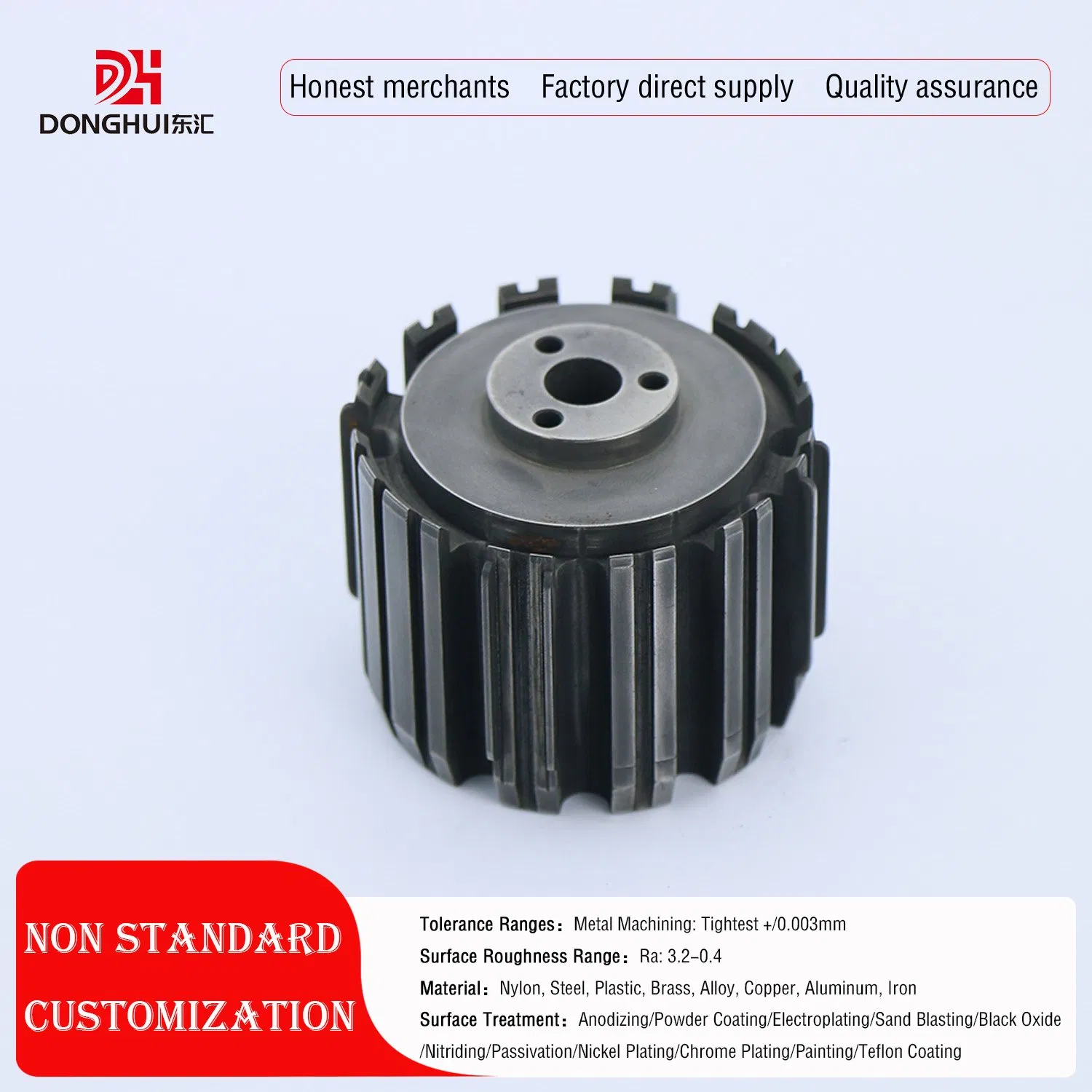 China OEM Auto Parts Featuring CNC Machining with Ra: 3.2-0.4 Surface Finish High-Strength Machining Parts for Automotive Transmission Manufacturing Service