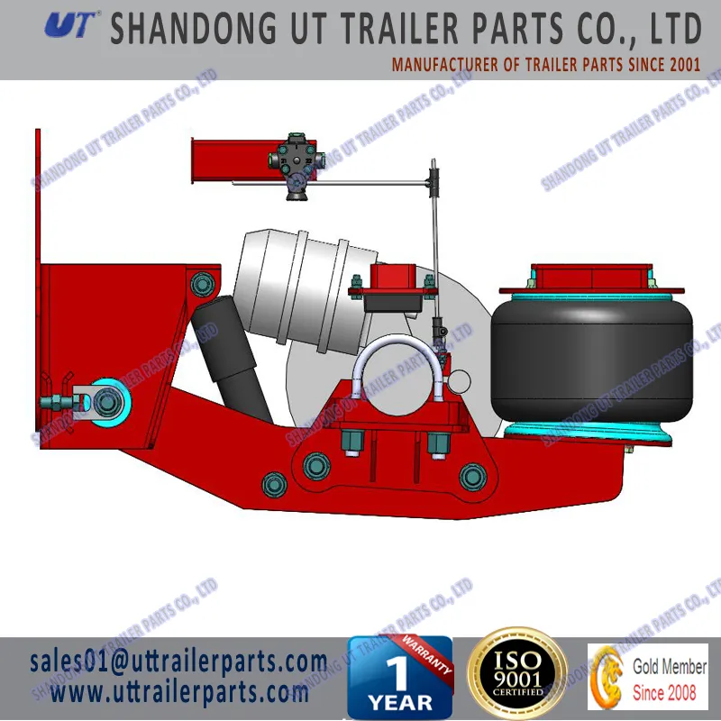 American Type Air Suspension with Lifting Air Bag