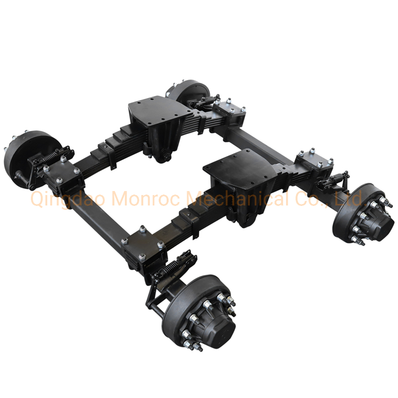 Two Axles Bogie Suspension for off-Road Vehicle/Agricultural Vehicle/Trailer 10t 80sq.