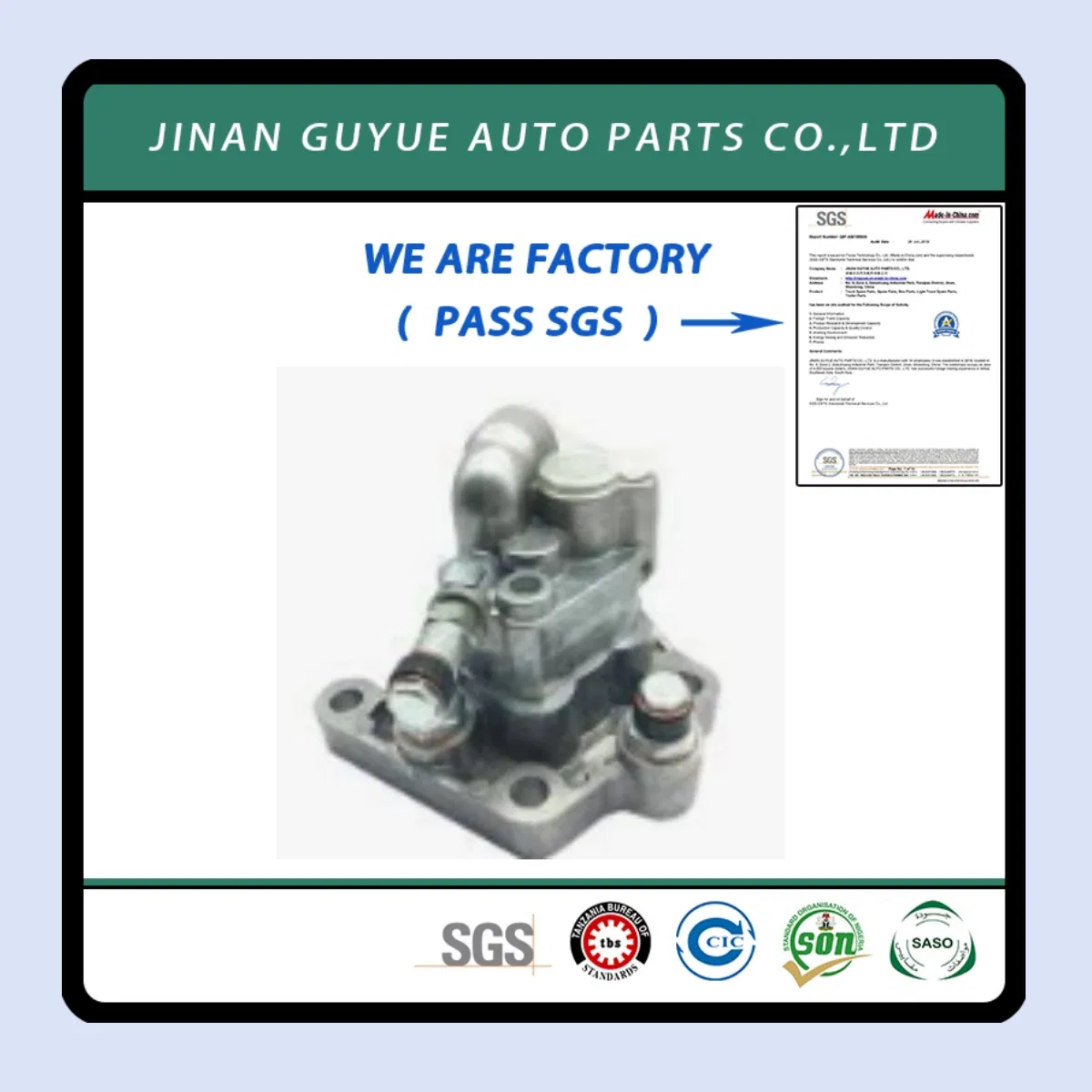 Fuel System Short Shaft Fuel Pump Used in Truck Spare Parts Hino International Freightliner Isuzu Ford Actros Mack Kw