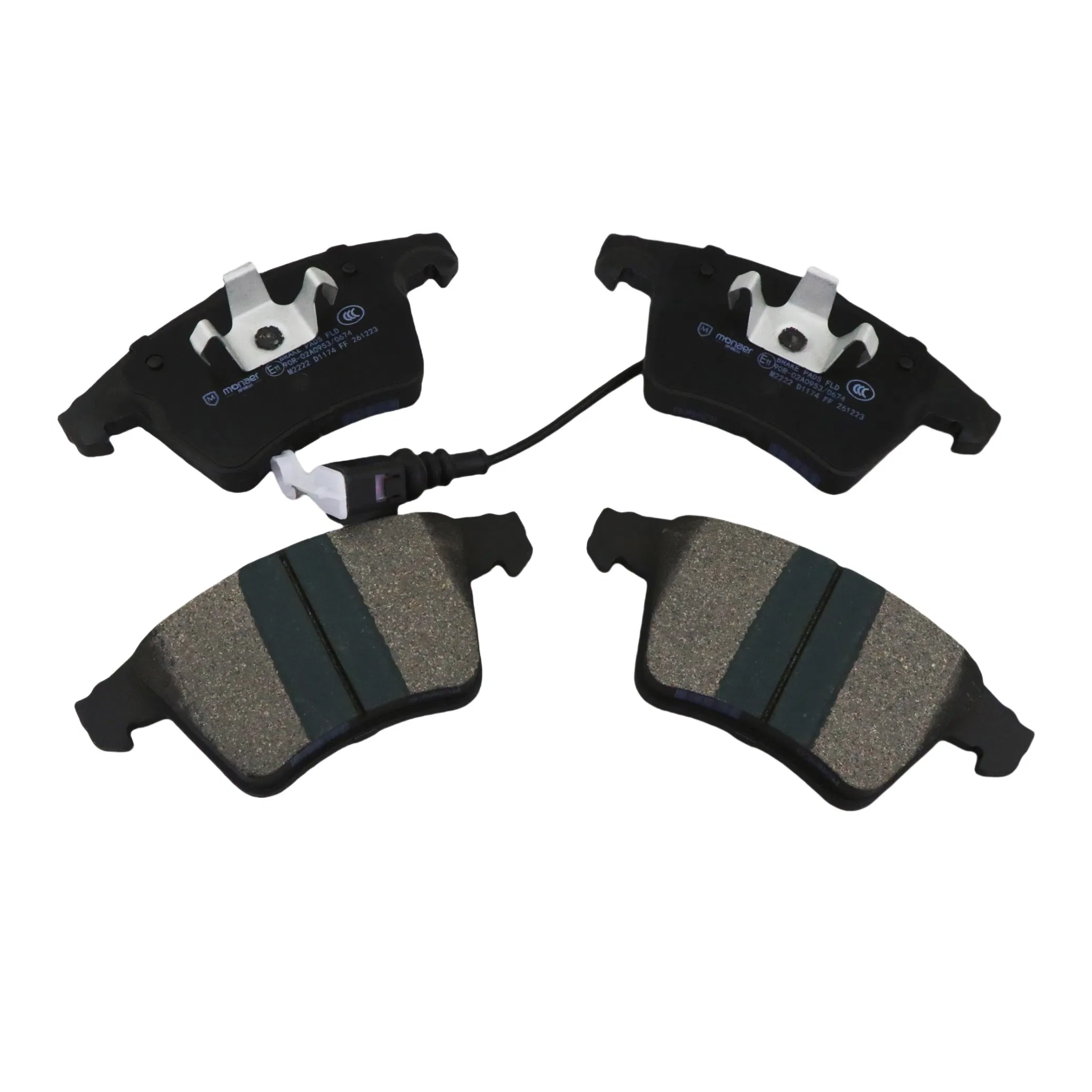 Monaer Brake Pads D1174 High Quality Ceramic Front Axle Brake Pads Spare Parts Auto Brake Systems