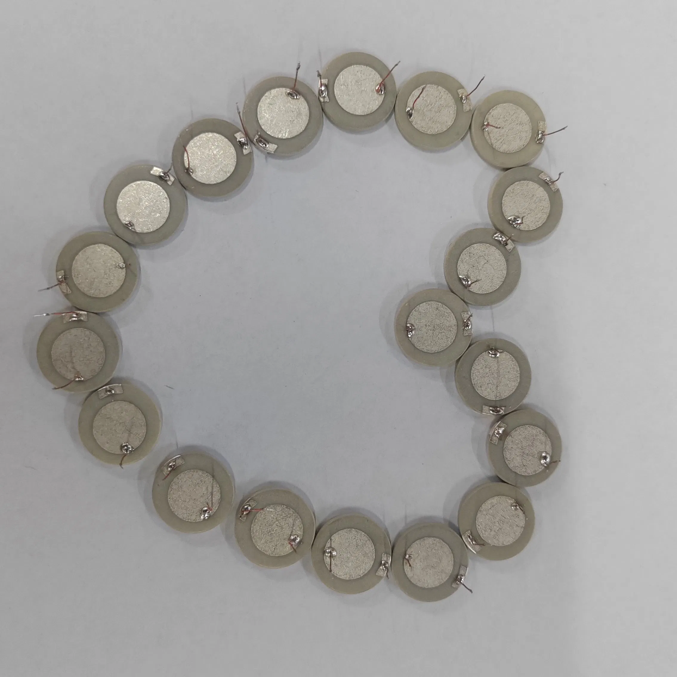 Customized Ultrasonic Sensor Piezoelectric Ceramic Plate Components with Welding Line