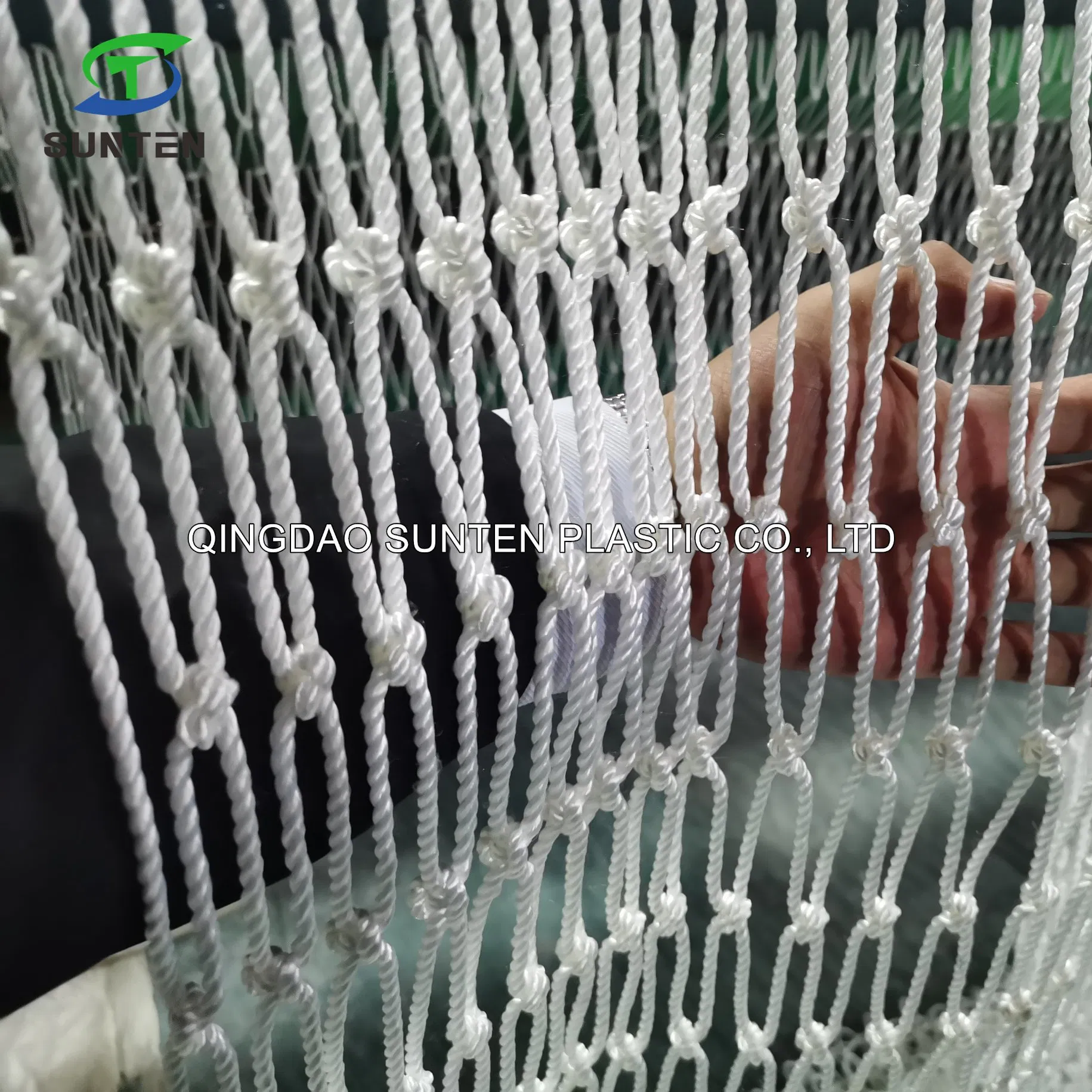 Nylon/PE/PP/Polyester/Plastic/Knotless/Knotted Scaffolding/Building/Pallet/Container/Trailer Cargo/Sports/Drone/Trampoline/Playground/Protection Safety Net