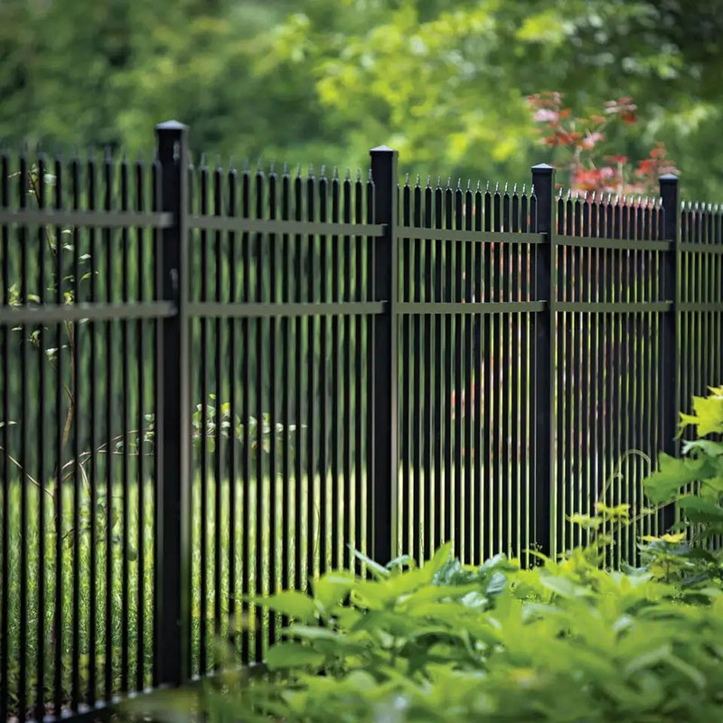 Transform Your Garden with a High-Quality Wrought Iron Galvanized Steel Fence for Ornament/Decoration/Safety
