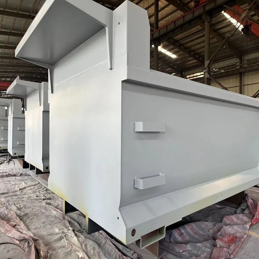 Versatile Steel Construction Dump Body for Heavy Truck Use