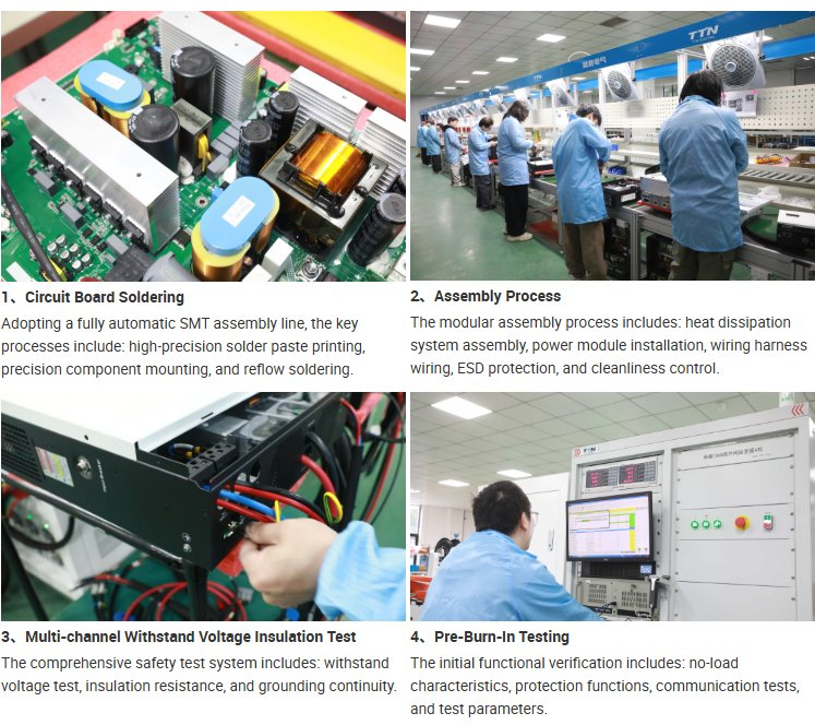 1kw 1kVA 2kw 2kVA 3kw 3kVA 5kVA 6kw 6kVA 6.2kw 10kw 10kVA 11kw 11kVA 12V 24V 48V 100kw Onduleur Solaire Hybride Hybrid Solar Hybrid Inverter
