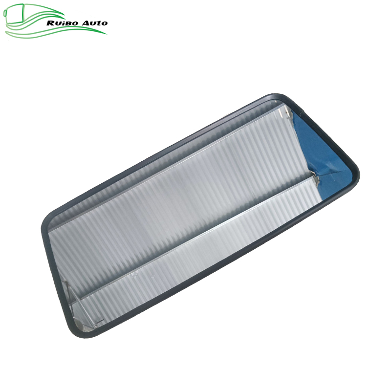 China Truck Bus Auto Spare Parts Rectangular Plane Interior Mirror 320*180 Rhine White (Front Top Middle) 8201-00182 for Yutong Zhongtong Bus