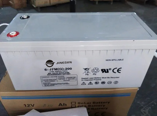 5 Years Warranty Storage Solar 12V 200ah Gel Deep Cycle Battery for Power Bank