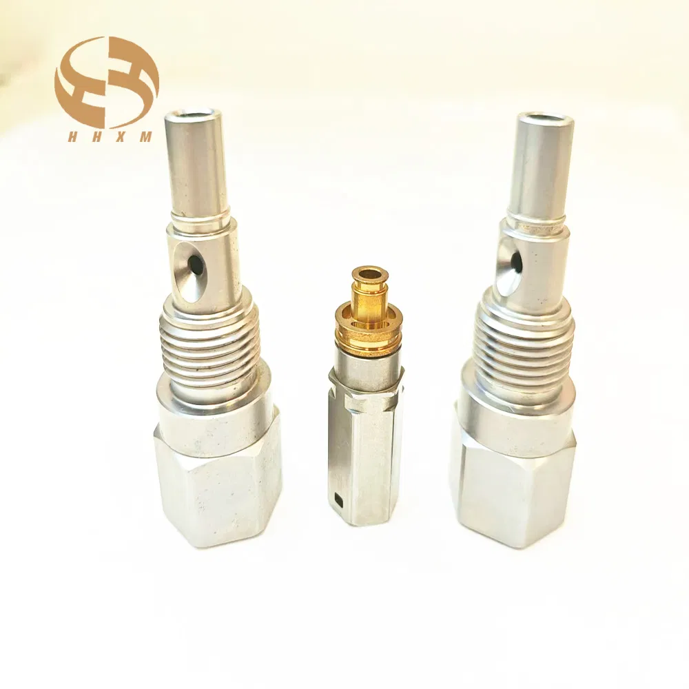 Precision Custom CNC Bored Brake Valve parts for Metro Emergency Braking Systems with ISO 9001, ODM