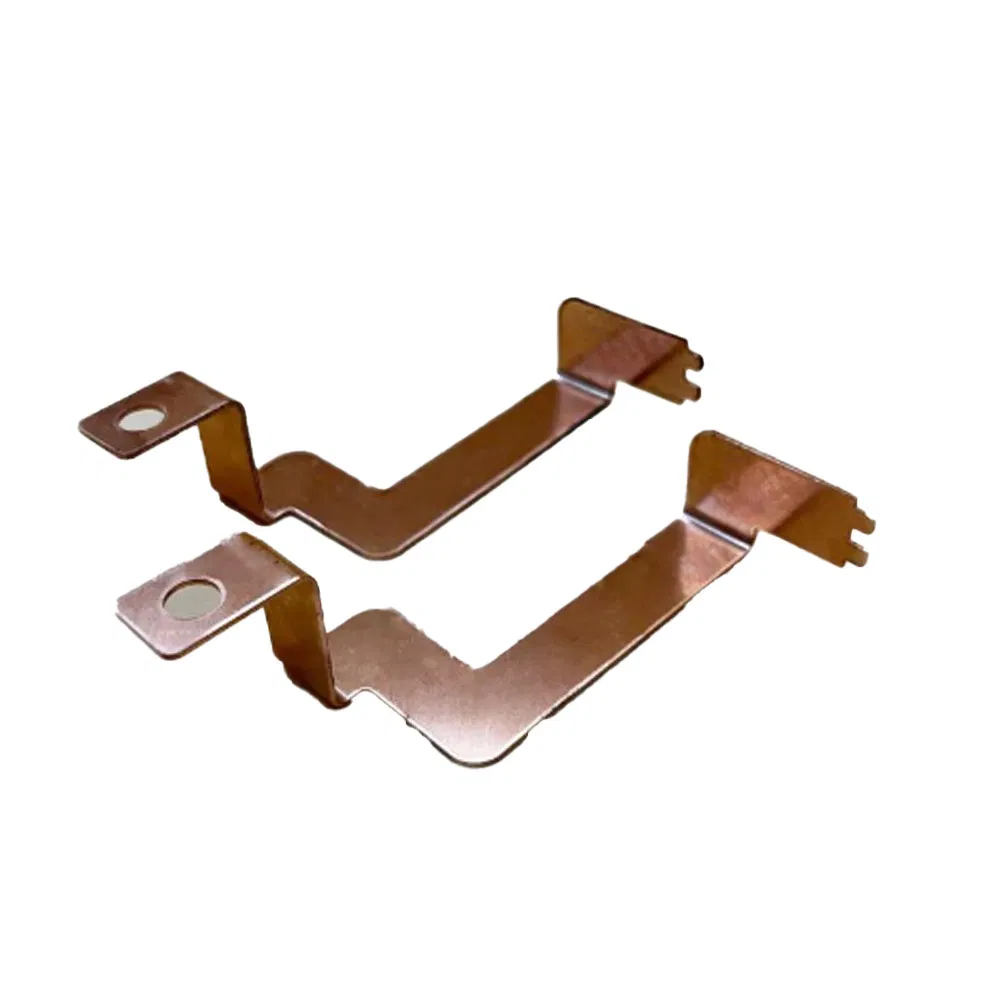 High Quality Copper Stamping Parts for Electrical Grounding Systems