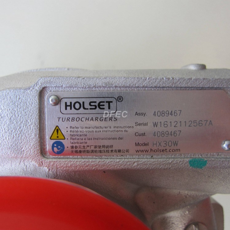 Exhaust System B4.5 Qsb4.5 Isb4.5 4bt Auto Diesel Engine Parts Turbocharger Hx30W Supercharger Kit 4089467 for