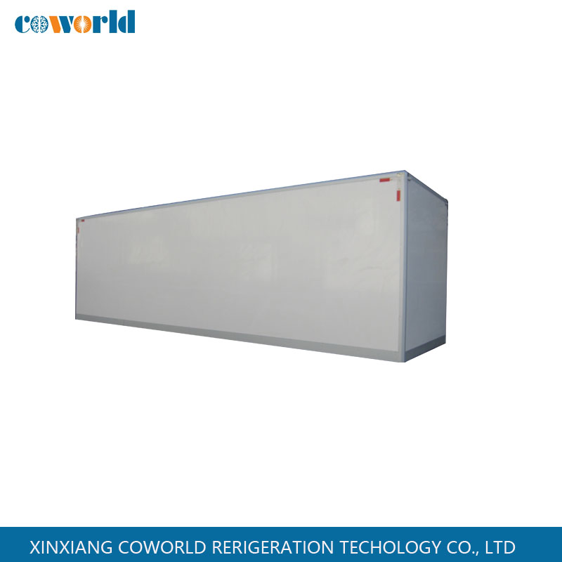 XPS/PU Insulation Frozen Meat Seafood Chicken Vegetable Refrigerated Freezer Refrigerator Truck Body Corrosion Resistance FRP Sandwich Panel
