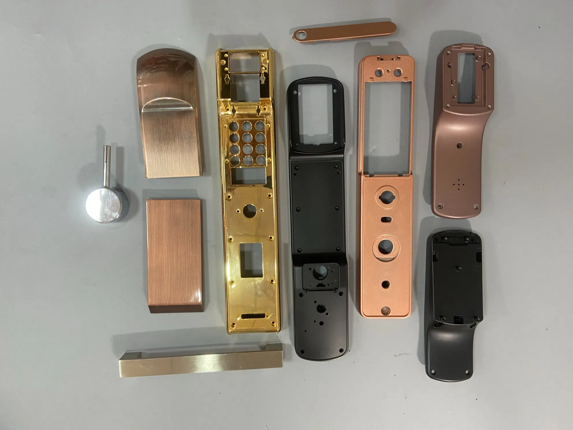 Durable Smart Lock Components with Customizable Powder Coating Finish