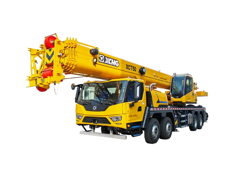 High Quality Hybrid Electric Mobile All Terrain Truck Crane for Engineering Transportation