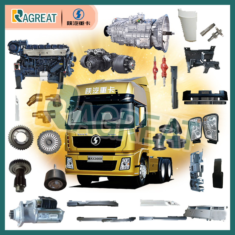 Weichai Engine Transmission Gearbox Axle Chassis Cab Cabin Truck Parts for Semi-Trailer HOWO Sitrak Sinotruk Shacman FAW Foton Nx Tx Max T5g C7h X3000 F3000 Jh6