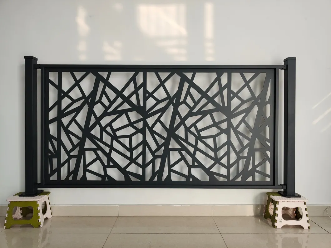 Laser Cut Fence
