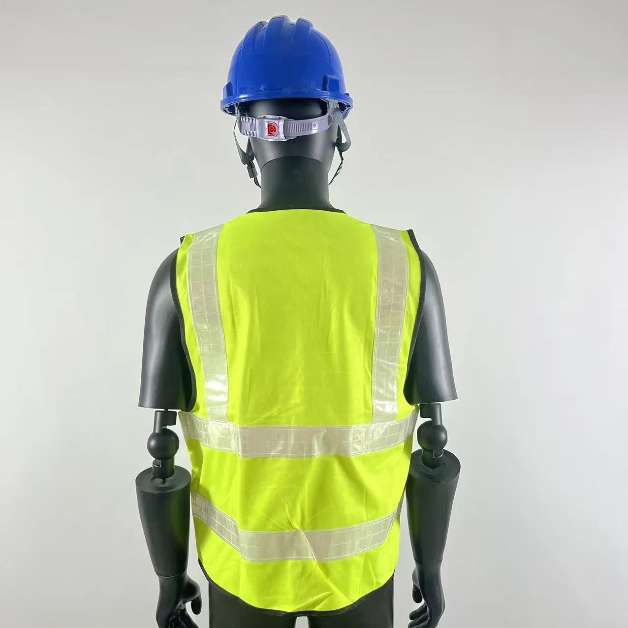 Reflective Vest Safety Jacket Road Construction Reflective Clothing Workwear Custom Printed