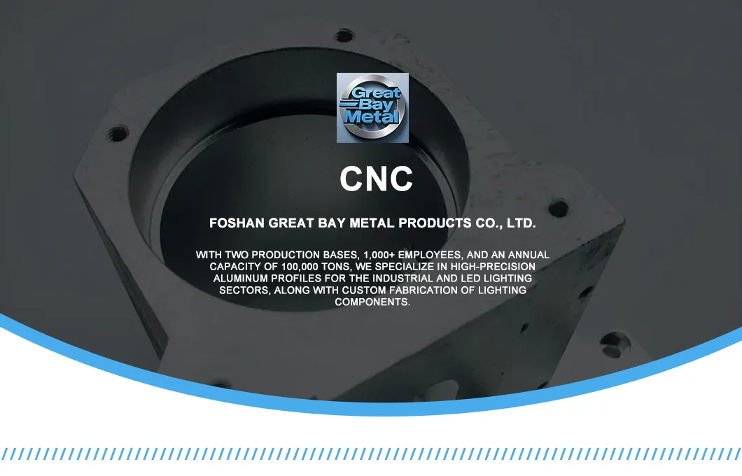 Aluminium LED CNC Parts