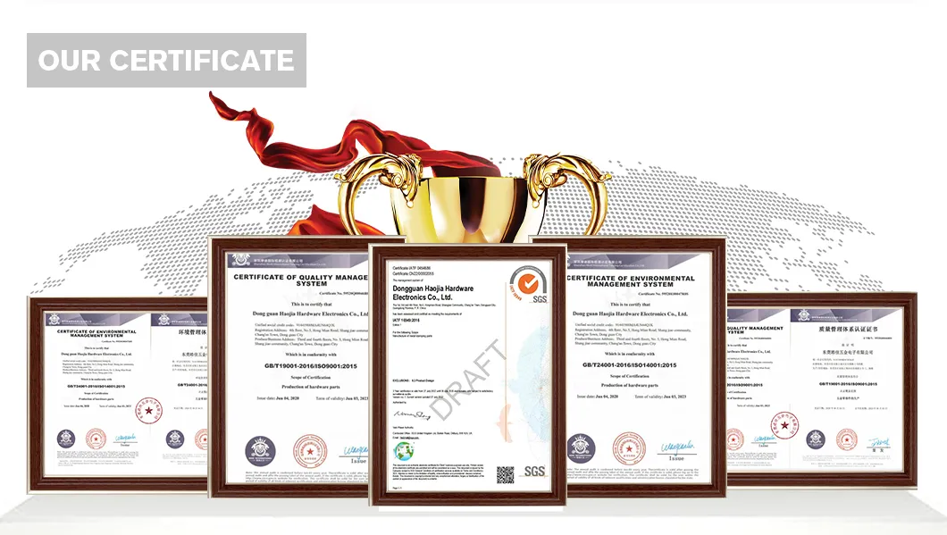 Certificates