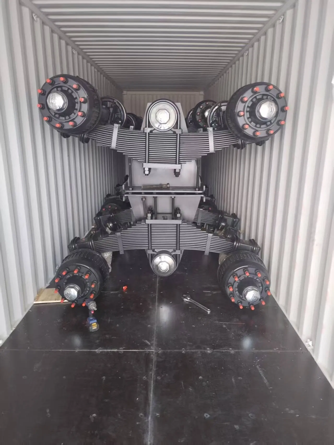 32t Good Quality Semi-Trailer Axle Bogie Suspension Germany Type Bogie Suspension