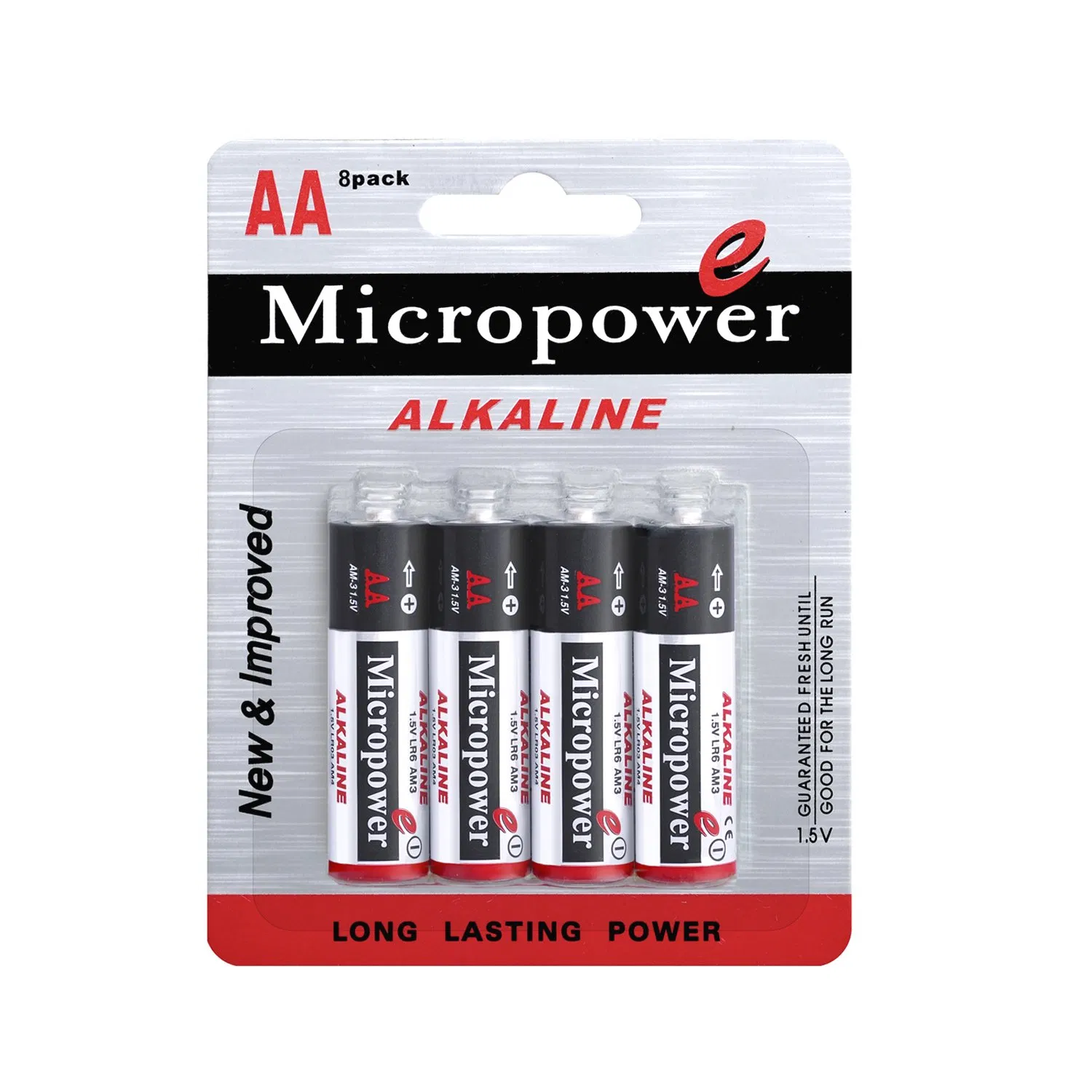 1.5V Lr6 AA Size Battery with RoHS Ce