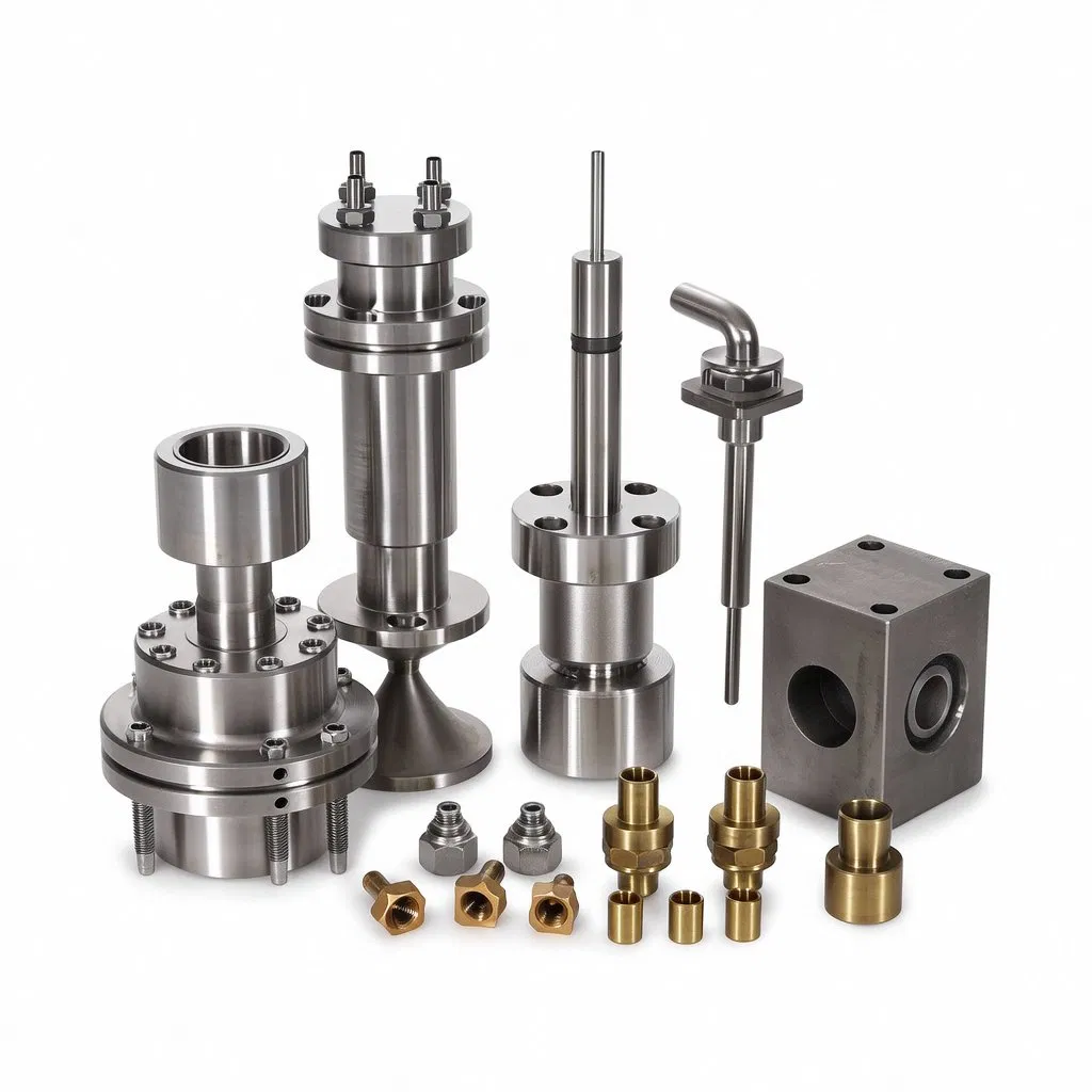 Ultra-Precision CNC Turning Milling Lathe CNC Machining Part for High-End Microscope and Optical Systems Scientific Instruments Electrical Testing