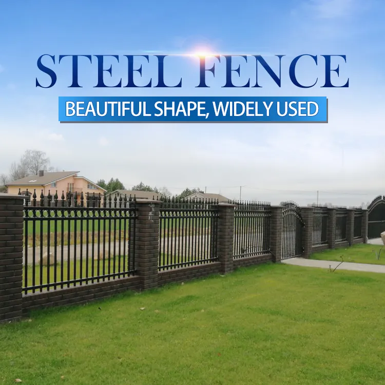 Wrought Iron Fence Panel