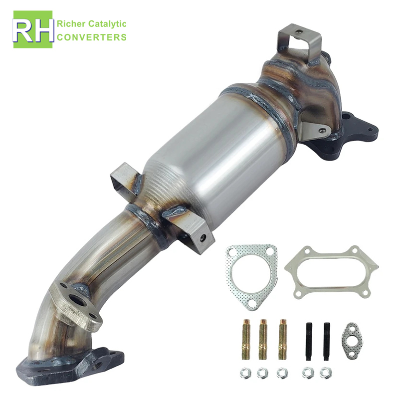 Car Cheap Price Auto Parts Wholesale Aftermarket for Honda Euro 2/3/4/5/6 Exhaust System Catalytic Converter Ceramic Honeycomb Direct Fit Catalyst