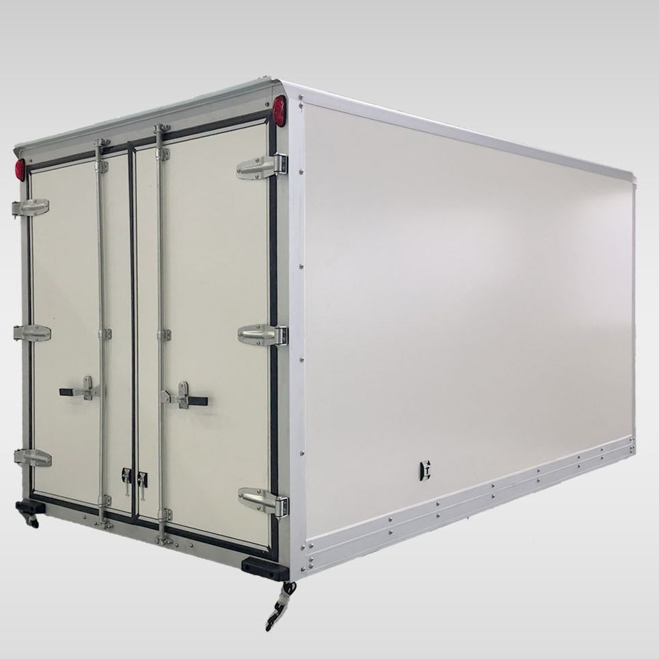 Lightweight and High-Strength PP Honeycomb Panel Dry Cargo Truck Body/Dry Freight Truck Body