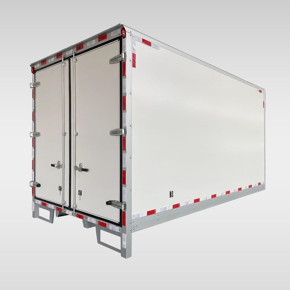 PP Honeycomb Panel Heat Insulation and Corrosion Resistant Dry Cargo Truck Body