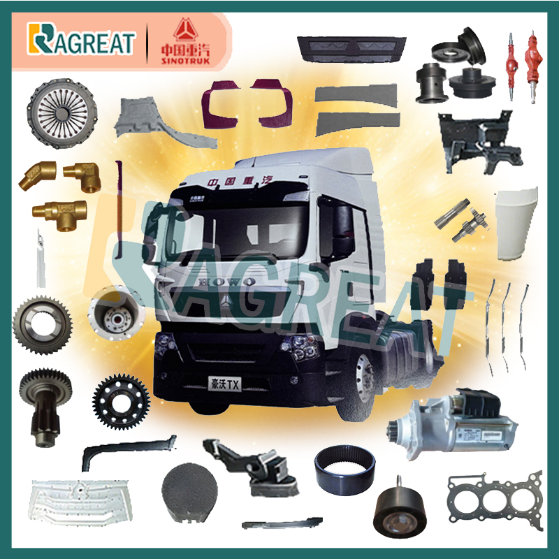 Weichai Engine Transmission Gearbox Axle Chassis Cab Cabin Truck Parts for Semi-Trailer HOWO Sitrak Sinotruk Shacman FAW Foton Nx Tx Max T5g C7h X3000 F3000 Jh6