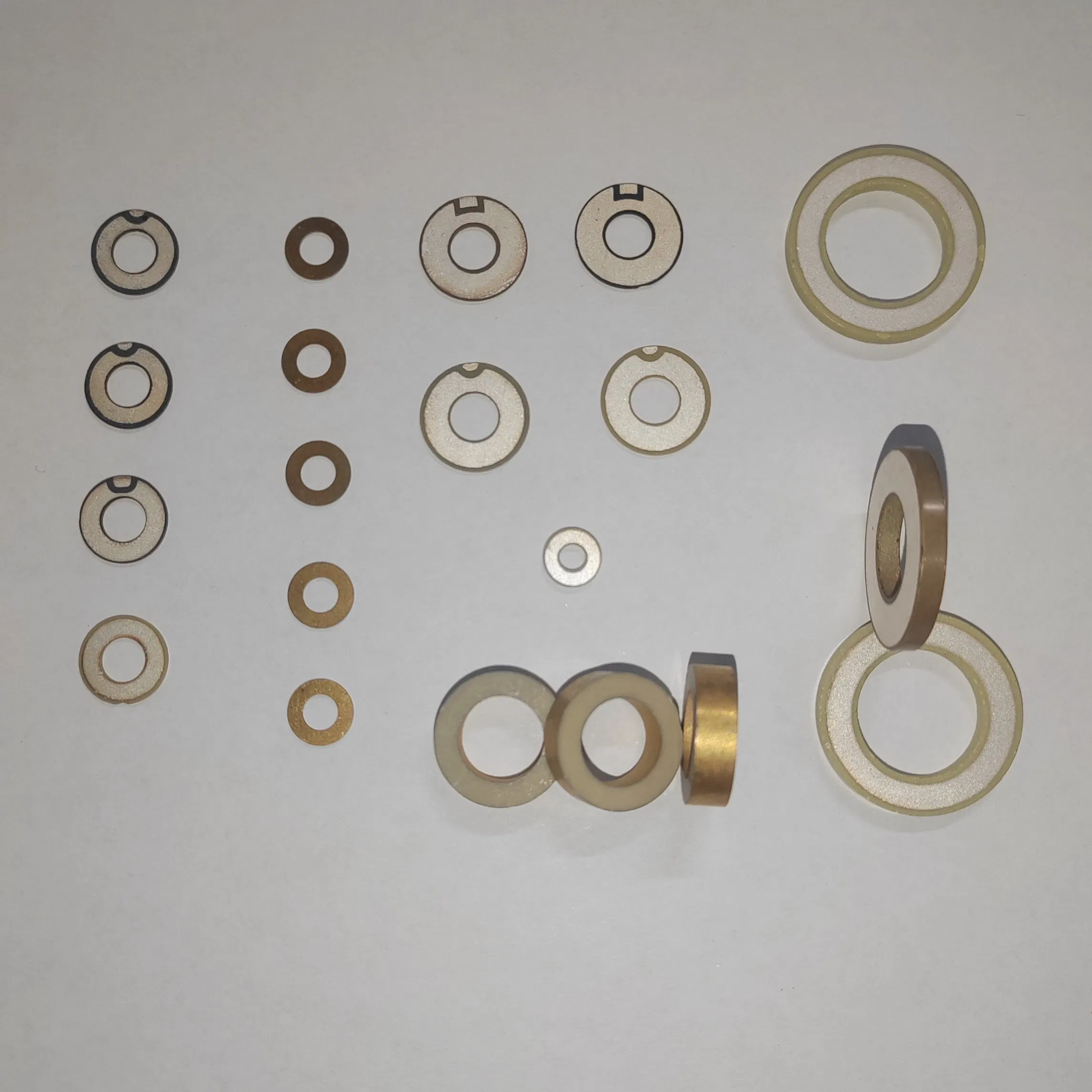 Different Size and Material Piezoelectric Ceramic Sensor Ultrasonic Transducer Piezo Ceramic Components Tube for Welding