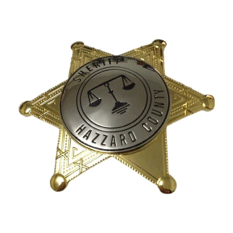 Custom Personalized Metal Detective Officer Sheriff Security Military Us Police Badge of Honor Magnetic Emblem Enamel Chaplain Public Safety Lapel Pin Badge