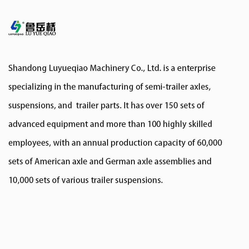 Factory Direct Sales 32 T Complete Bogie Suspension Customizable Suspension System