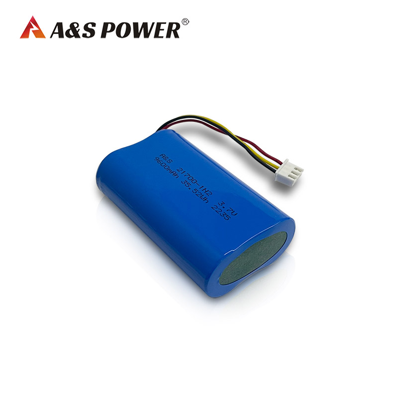 OEM/ODM 21700 Lithium-Ion Battery Pack 3.7V 9600mAh 1s2p Lithium Battery for Handheld Scanner/GPS Vehicle Positioning Equipment