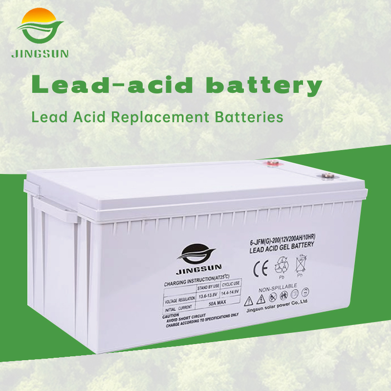 5 Years Warranty Storage Solar 12V 200ah Gel Deep Cycle Battery for Power Bank