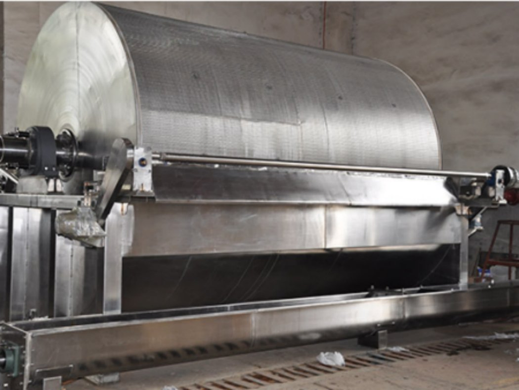 Rotary Vacuum Drum Filter for Sewage &amp; Wastewater Treatment Core Motor Component 1-Year Warranty China Manufactured Equipment