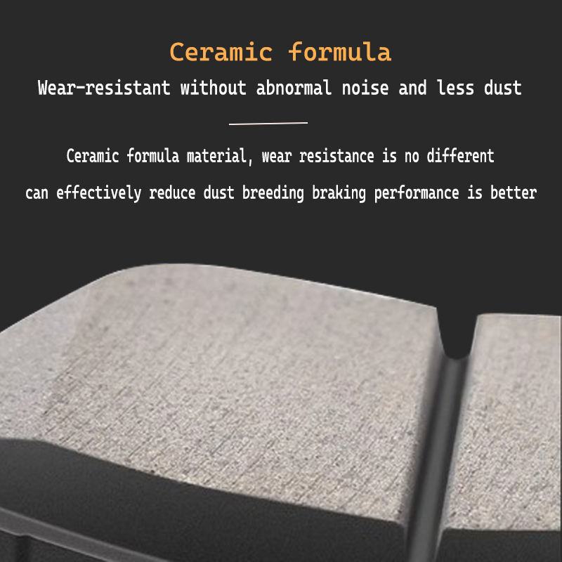 Manufacturer Supplied Wholesale Auto Parts D683 Ceramic Brake Pads Premium Brake System