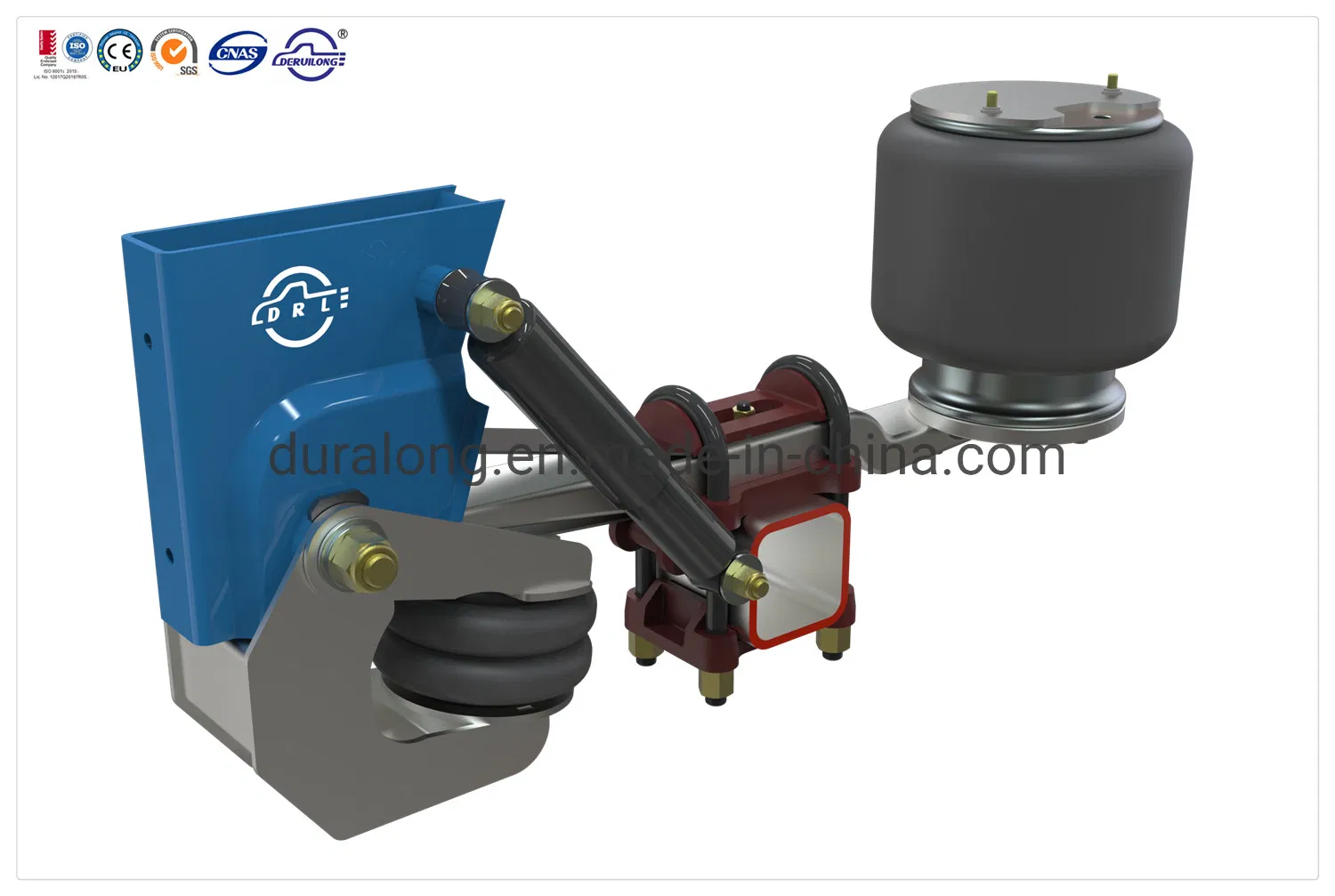 Air Suspension for Trailer and Semi-Trailer with Lift Kit 9 Tons