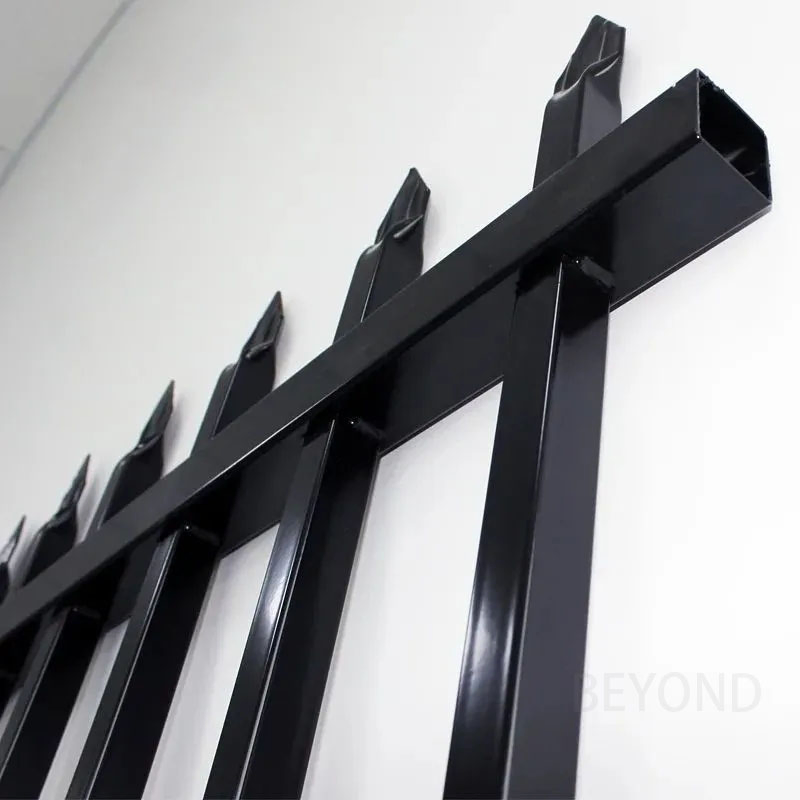 Transform Your Garden with a High-Quality Wrought Iron Galvanized Steel Fence for Ornament/Decoration/Safety