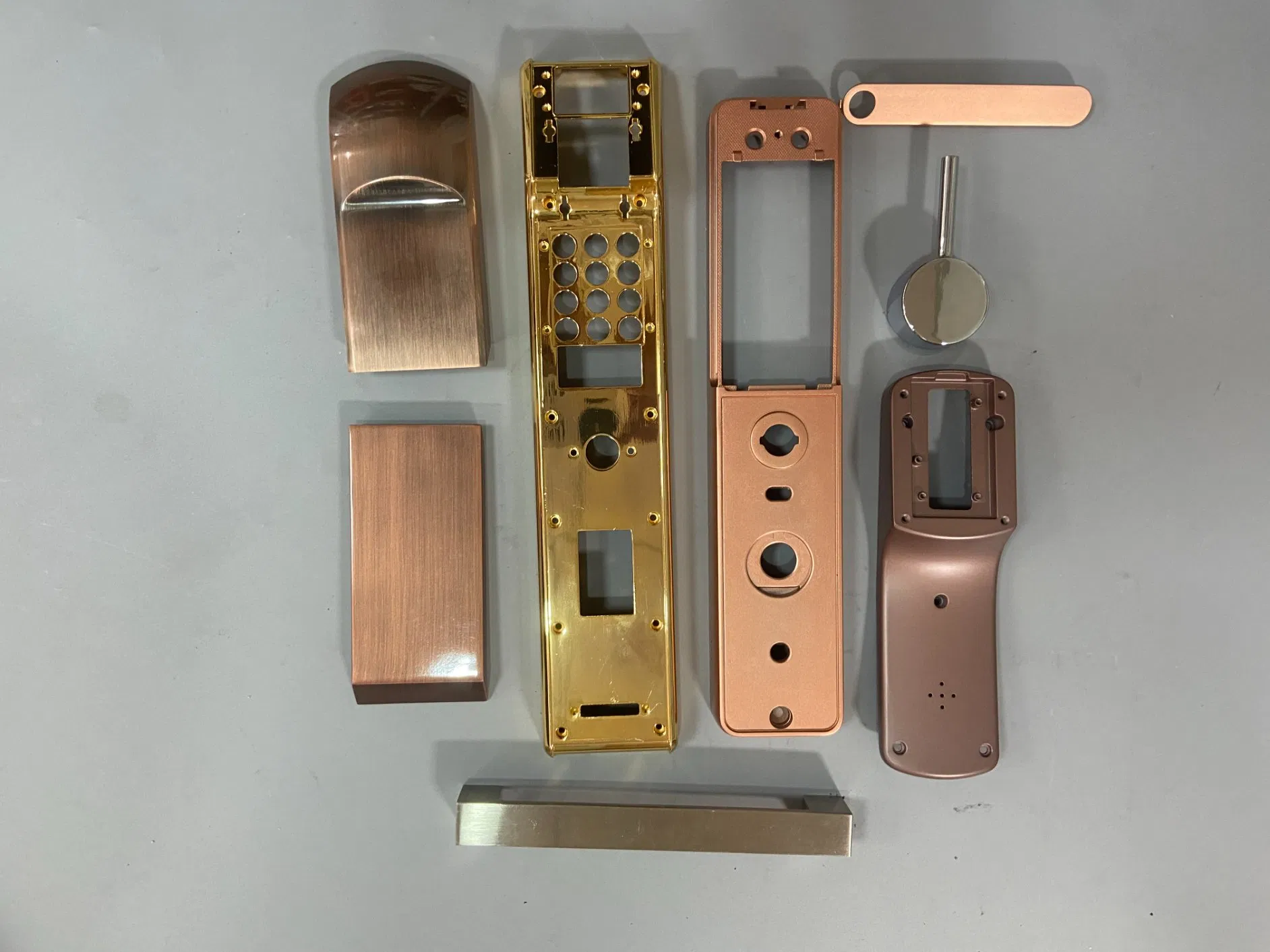 Durable Smart Lock Components with Customizable Powder Coating Finish
