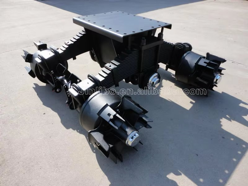 32t Good Quality Semi-Trailer Axle Bogie Suspension Germany Type Bogie Suspension