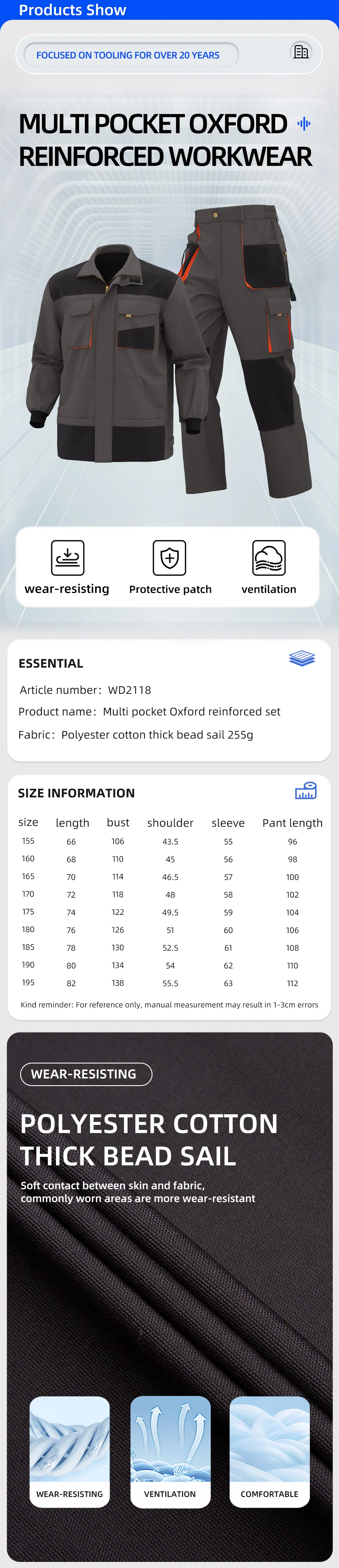 Workwear Jacket and Pants 1