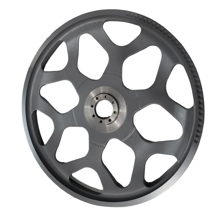 OEM Custom Iron Casting Pulley with CNC Turning/Belt Pulley/Conveyor Roller/Gear/Belt Conveyor/Transmission Gear/V-Belt Pulley for Agricultural Machinery Part