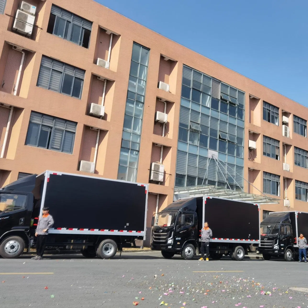 PP Honeycomb Panel Heat Insulation and Corrosion Resistant Dry Cargo Truck Body