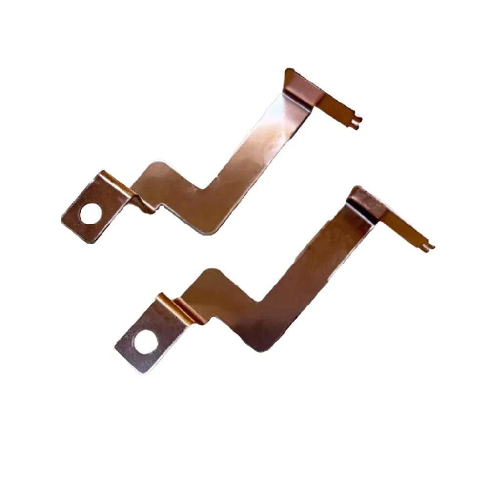 High Quality Copper Stamping Parts for Electrical Grounding Systems