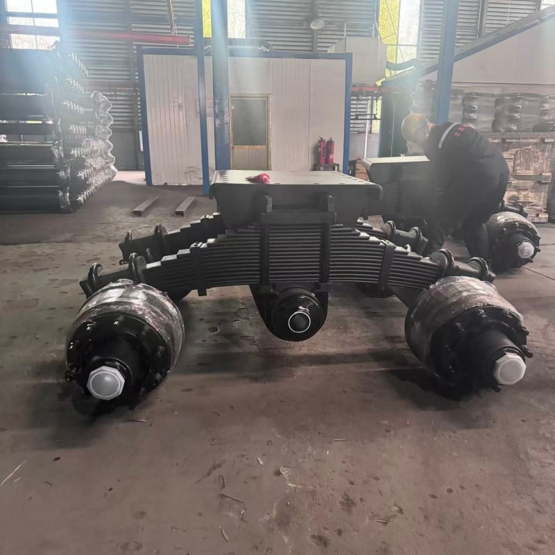 24t 28t 32t Twin Axle Bogie Suspension for Trailer OEM Factory