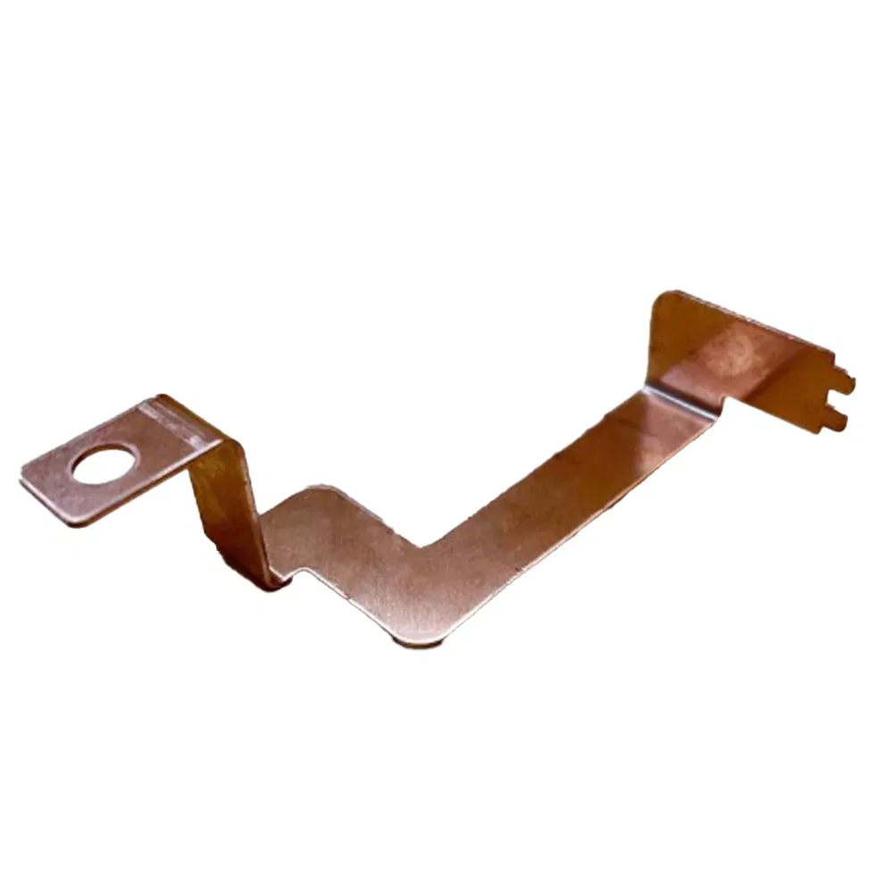 High Quality Copper Stamping Parts for Electrical Grounding Systems