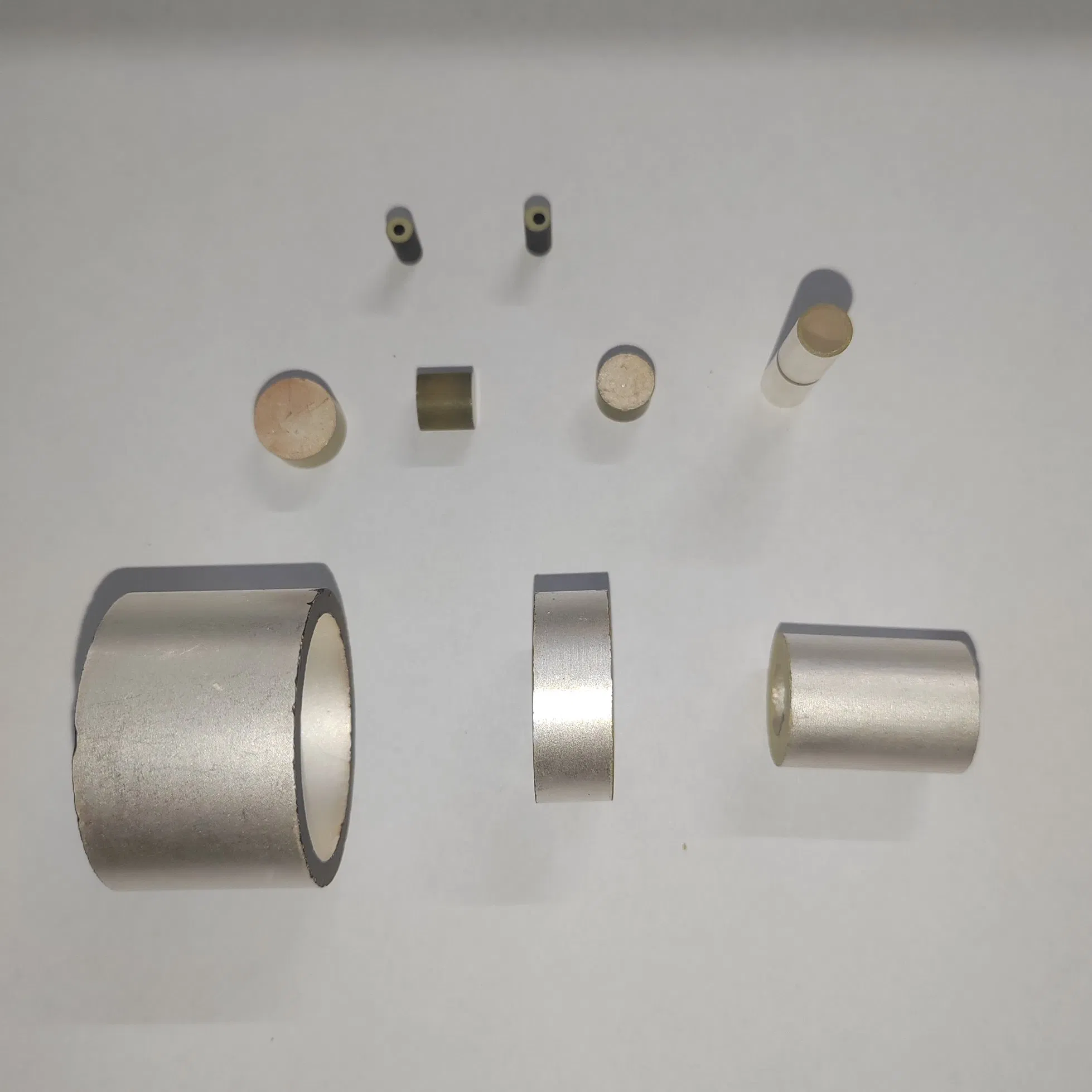 Different Size and Material Piezoelectric Ceramic Sensor Ultrasonic Transducer Piezo Ceramic Components Tube for Welding