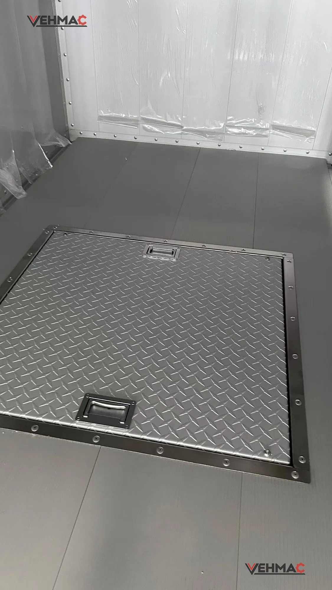 Heavy Duty Trucks Premium Dry Aluminum Cargo Box Body with Corrosion Resistant Panels